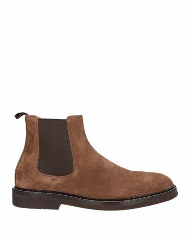 Brunello Cucinelli Man Ankle boots Camel Leather Cover