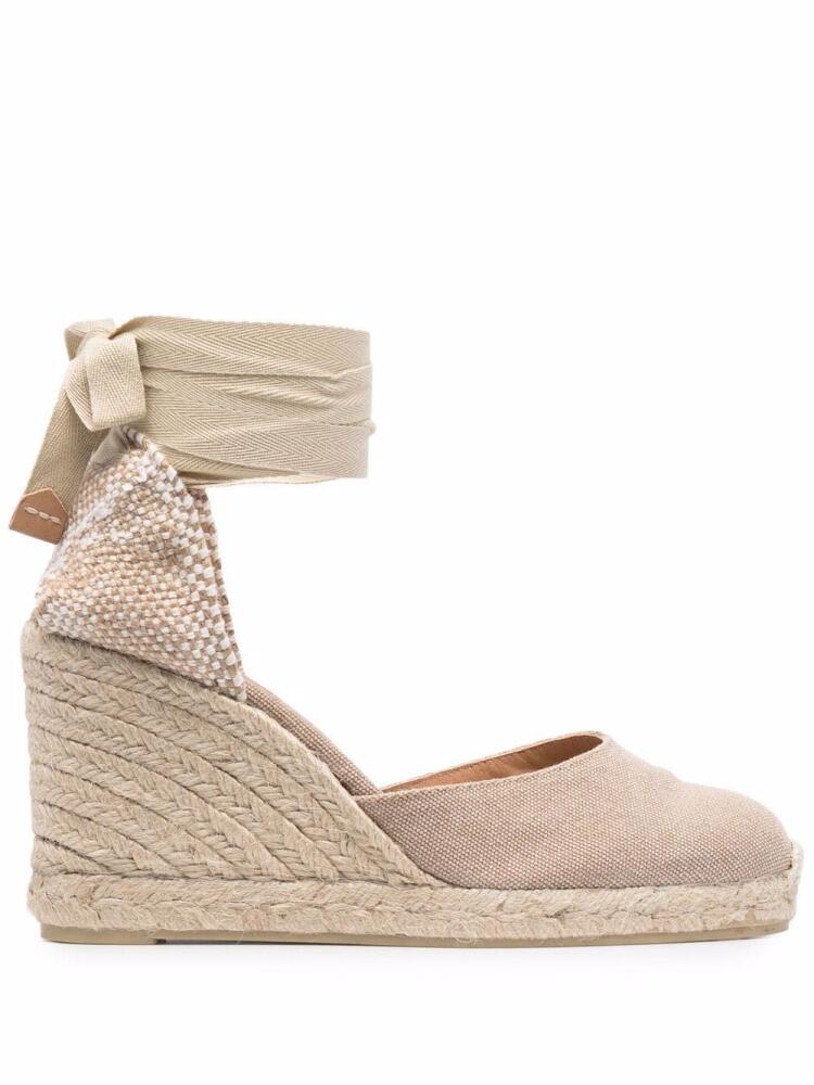 Castañer Catrina 80mm wedge espadrilles - Neutrals Cover