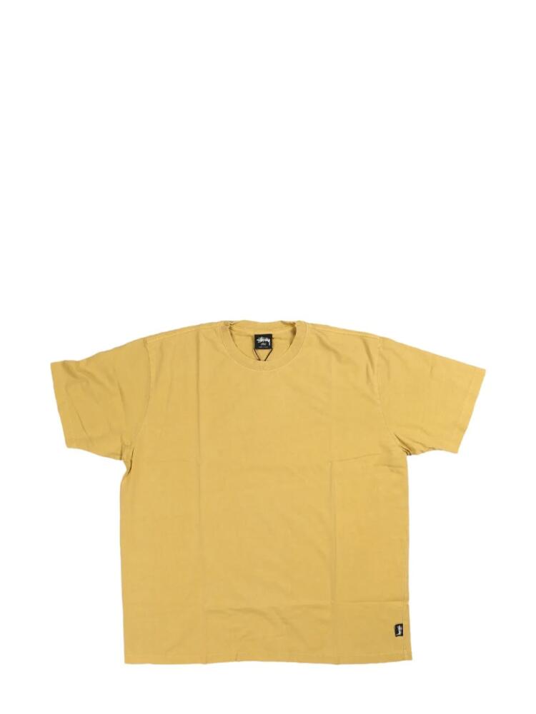 Stüssy crew neck t-shirt - Yellow Cover