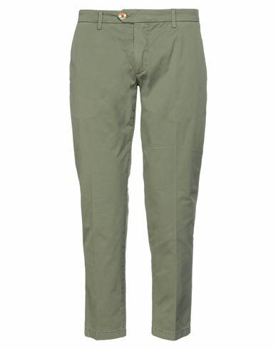 Vandom Man Pants Military green Cotton, Elastane Cover