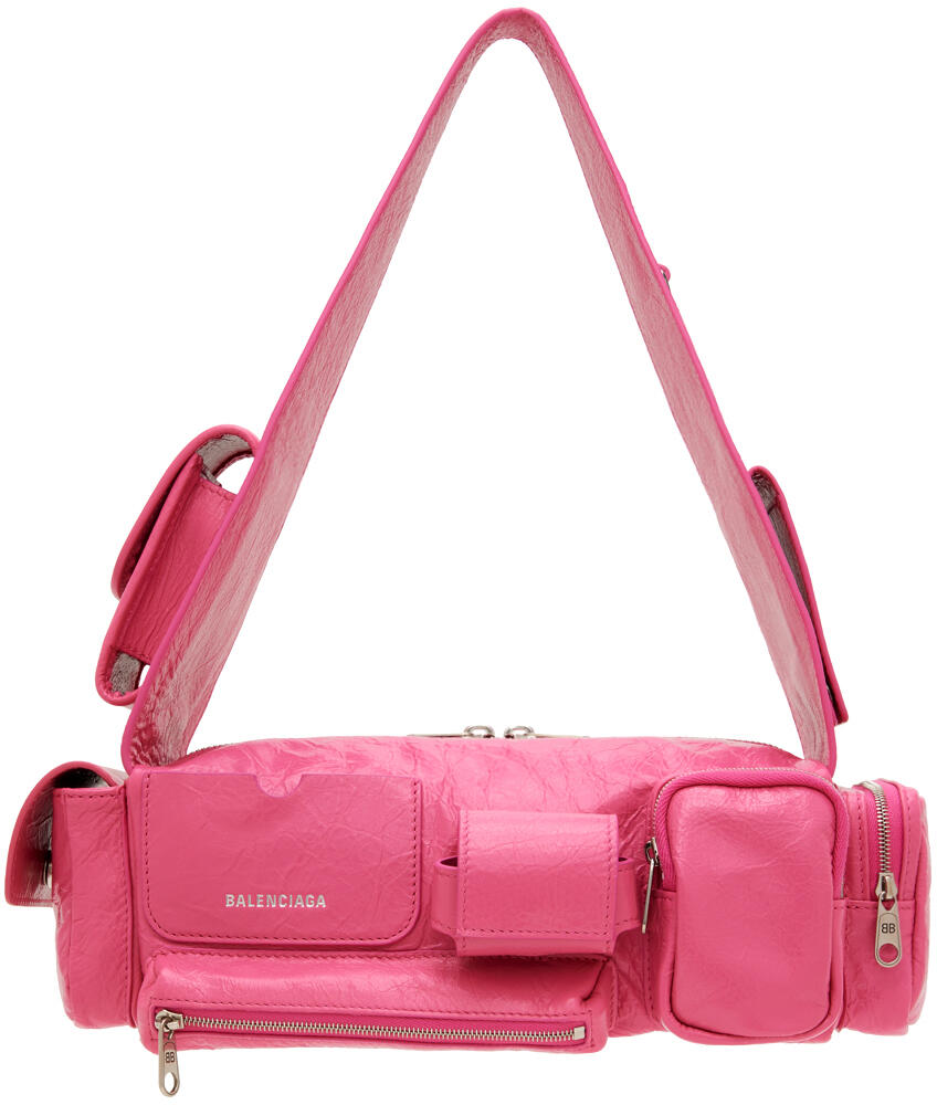 Balenciaga Pink XS Superbusy Sling Bag Cover