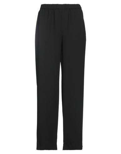 Rue Du Bac Woman Pants Black Polyester Cover