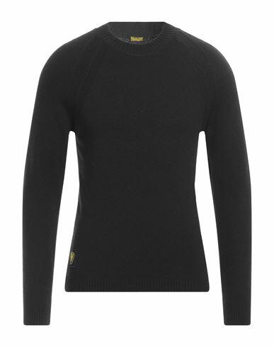 Blauer Man Sweater Black Acrylic, Polyamide, Polyester, Wool Cover