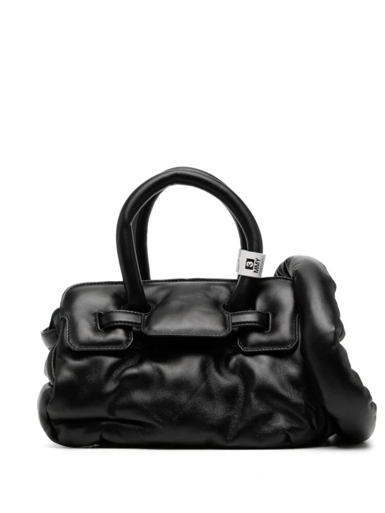 Maison MIHARA YASUHIRO Pucker puffer shoulder bag - Black Cover