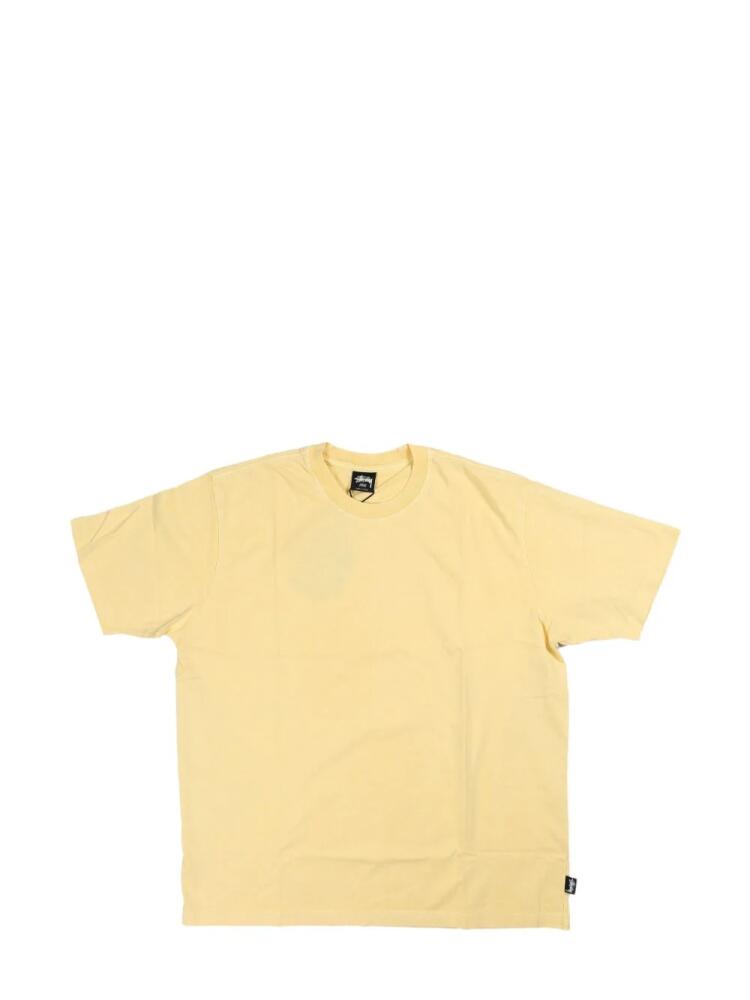 Stüssy crew neck t-shirt - Yellow Cover