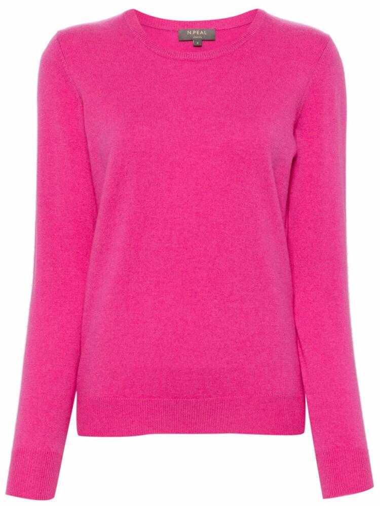 N.Peal Evie cashmere jumper - Pink Cover