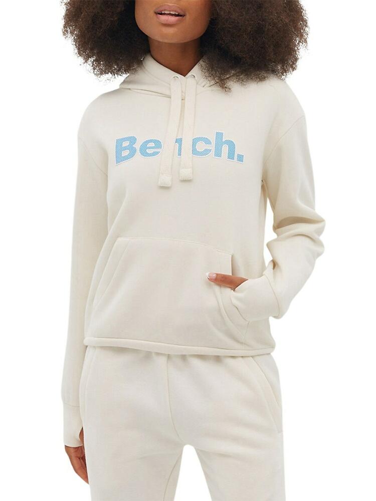 Bench. Women's Tealy Logo Pullover Hoodie - Winter White Cover