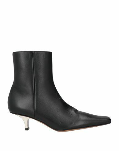 Marni Woman Ankle boots Black Leather Cover