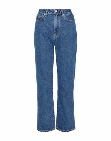 Simon Miller Woman Jeans Blue Cotton Cover