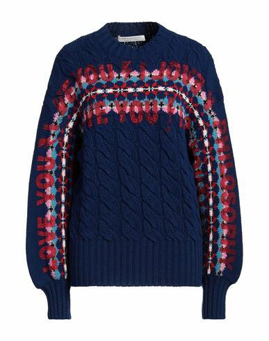 Philosophy Di Lorenzo Serafini Woman Sweater Bright blue Virgin Wool Cover