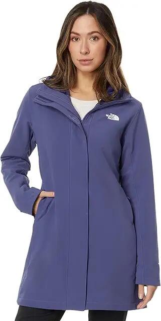 The North Face Shelbe Raschel Parka (Cave Blue) Women's Clothing Cover