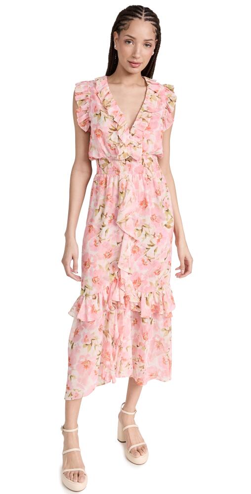 MISA Kidada Dress Blushing Flora Cover