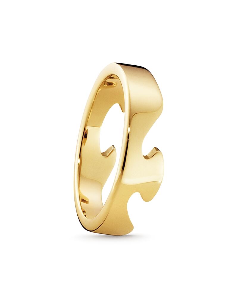 Georg Jensen 18K Yellow Gold Fusion End Ring Cover