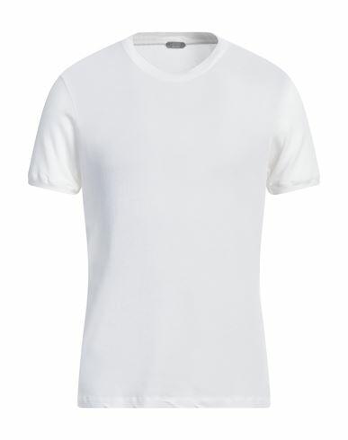 Zanone Man T-shirt White Cotton Cover