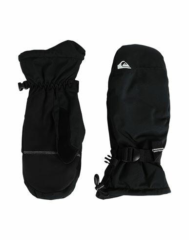 Quiksilver Qs Moffola Snow Mission Mitt Man Gloves Black Polyester Cover