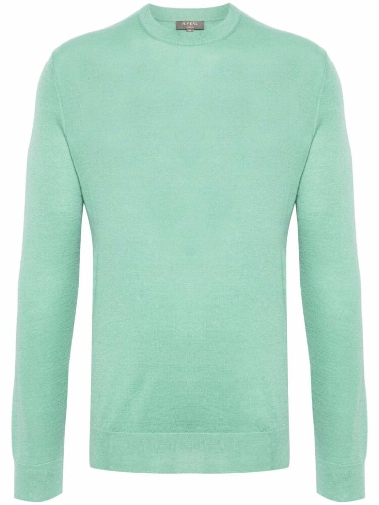 N.Peal Covent FG cashmere jumper - Green Cover