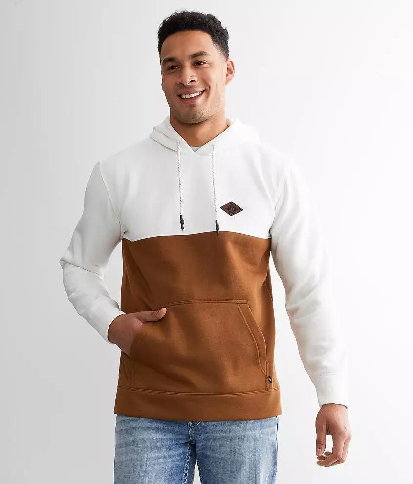 Veece Color Block Hooded Sweatshirt Cover