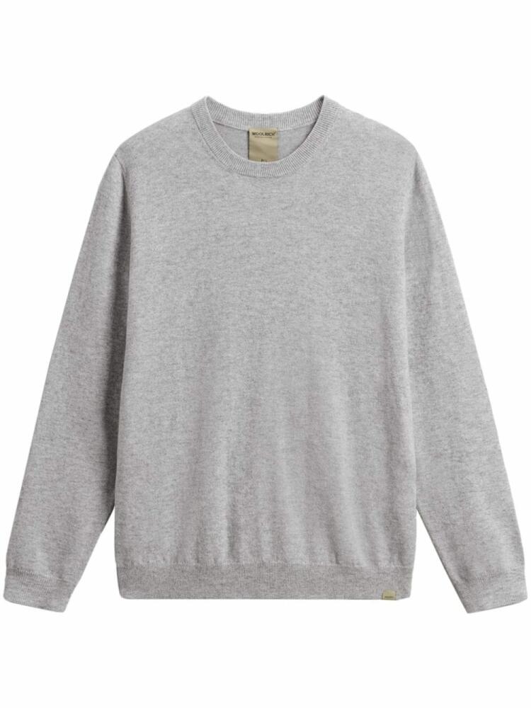 Woolrich crew neck cashmere jumper - Grey Cover