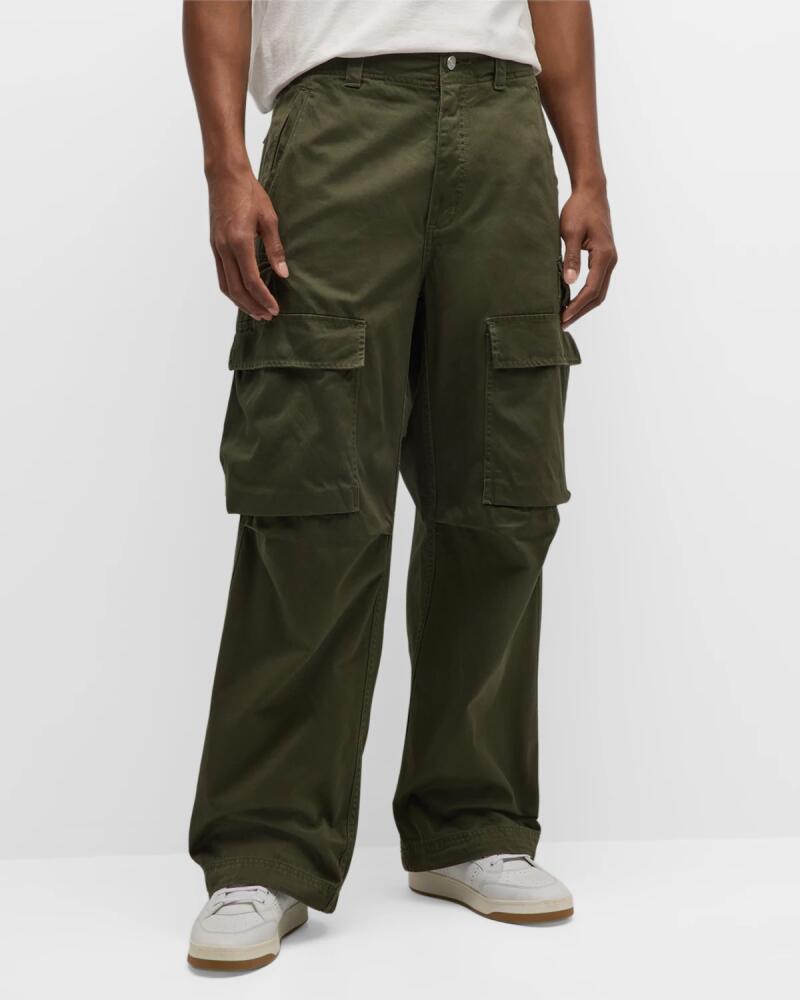 PURPLE Men's Double Pocket Cargo Pants Cover