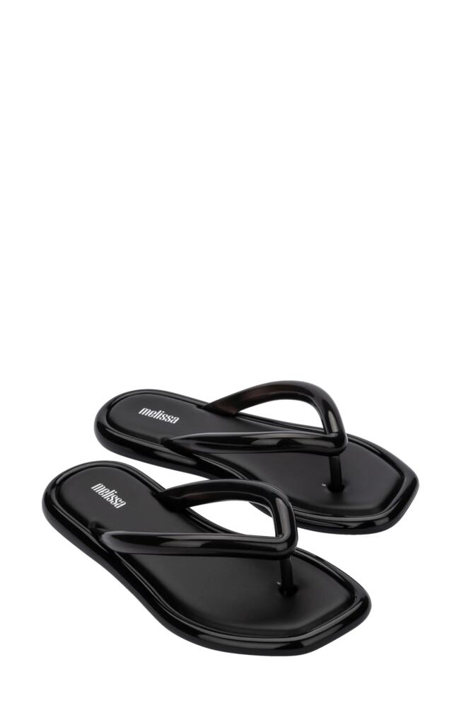 Melissa Airbubble Flip Flop in Black Cover