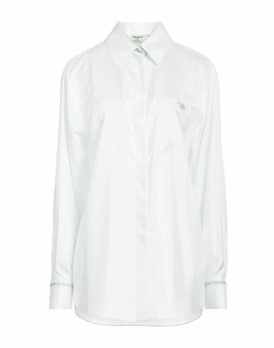 Fendi Woman Shirt Sky blue Silk Cover