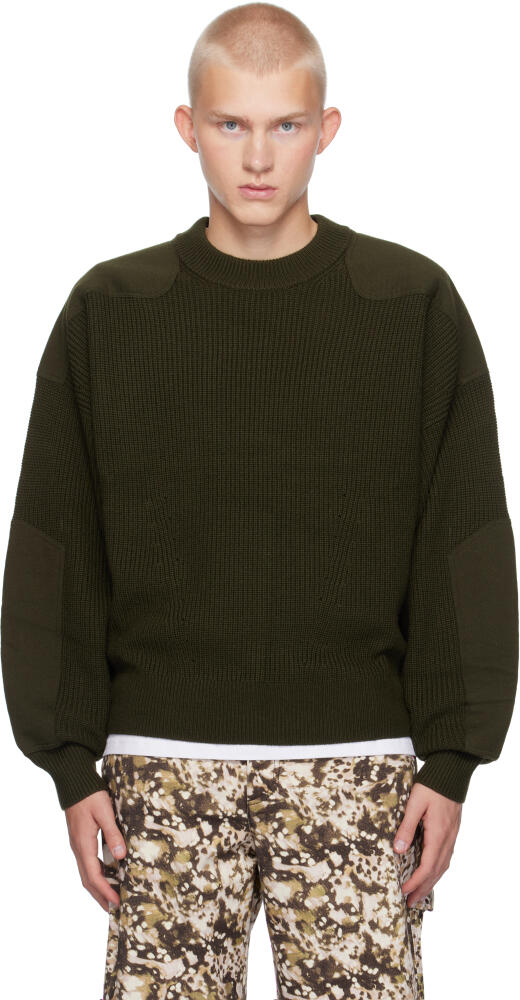 Isabel Marant Khaki Bartolo Sweater Cover