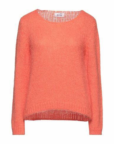 Niū Woman Sweater Apricot Acrylic, Polyamide, Alpaca wool Cover