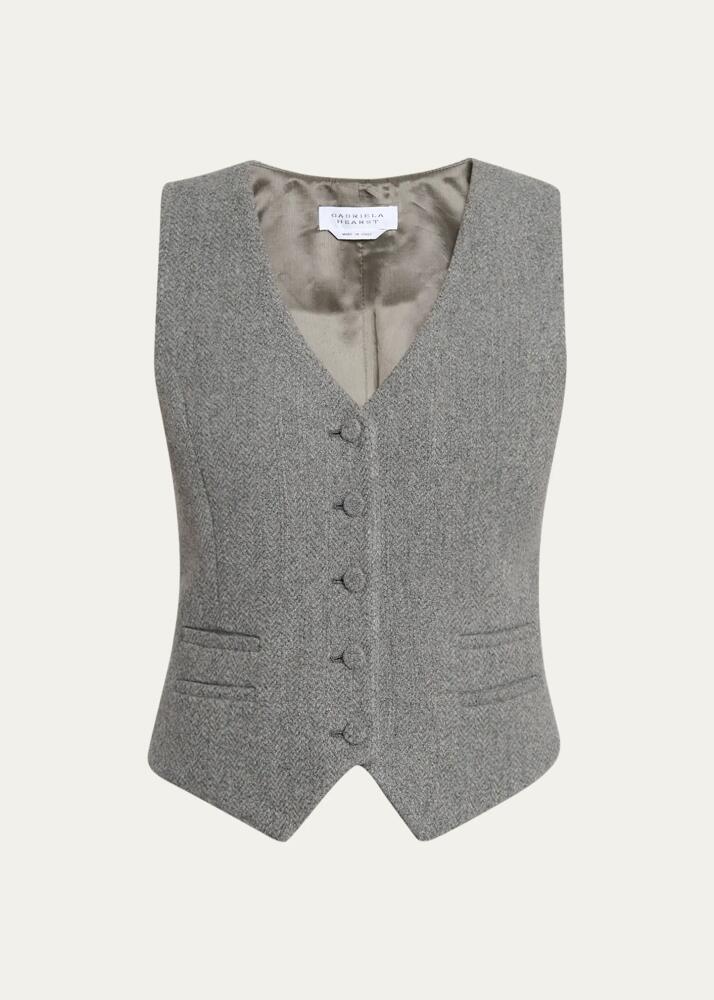 Gabriela Hearst Coleridge Tailored Vest Cover