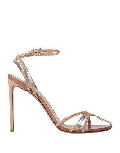 Francesco Russo Woman Sandals Blush Leather Cover