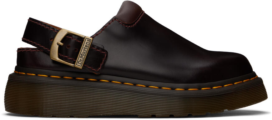 Dr. Martens Brown Laketen Atlas Leather Mules Cover