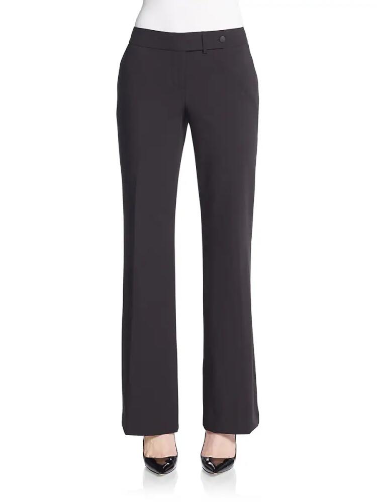 Calvin Klein Women's Classic Flat Front Dress Pants - Black Cover