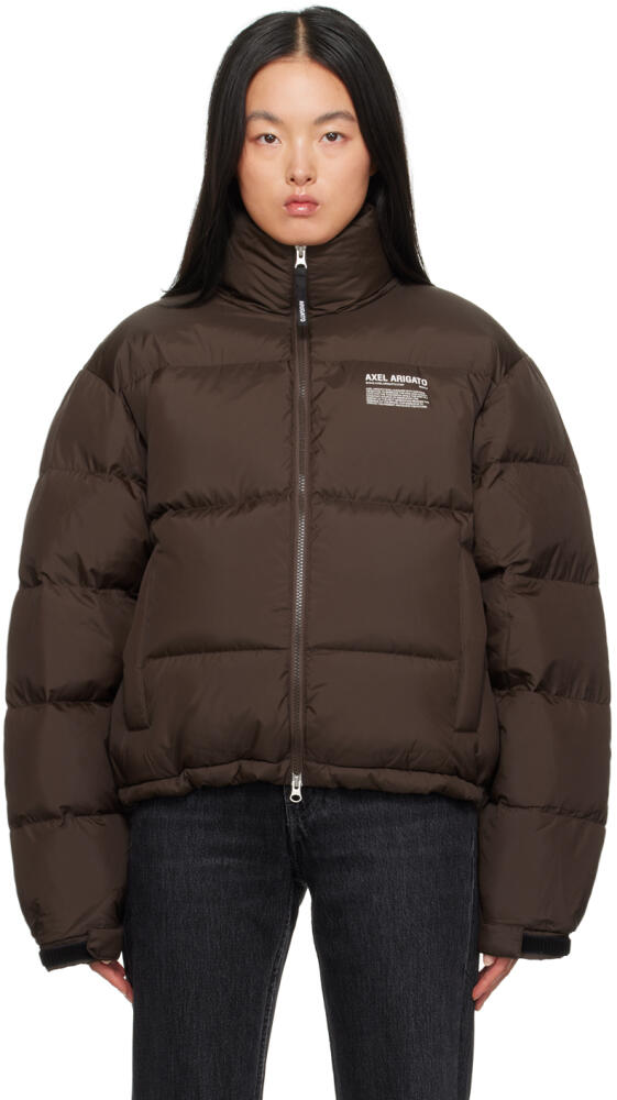 Axel Arigato Brown Observer Down Jacket Cover