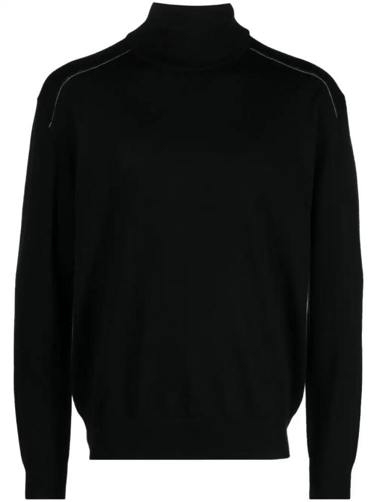 Etudes Prophet fine-knit wool jumper - Black Cover