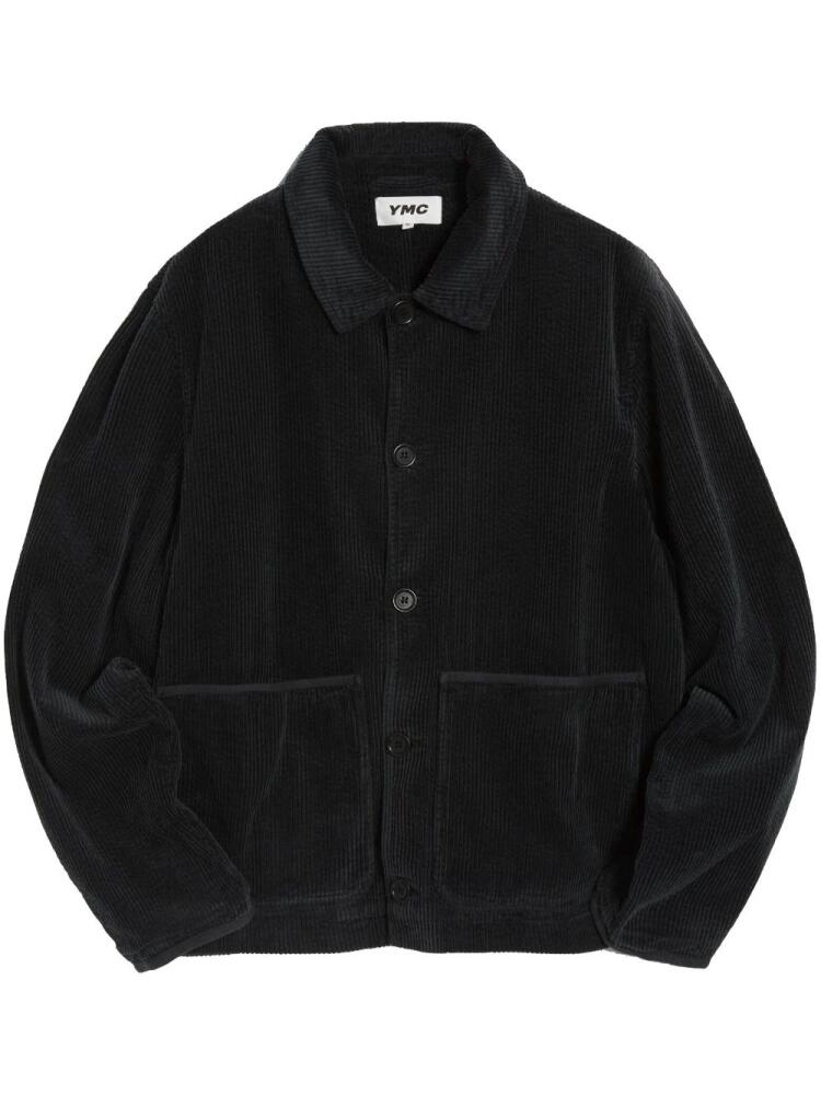 YMC Groundhog corduroy jacket - Black Cover