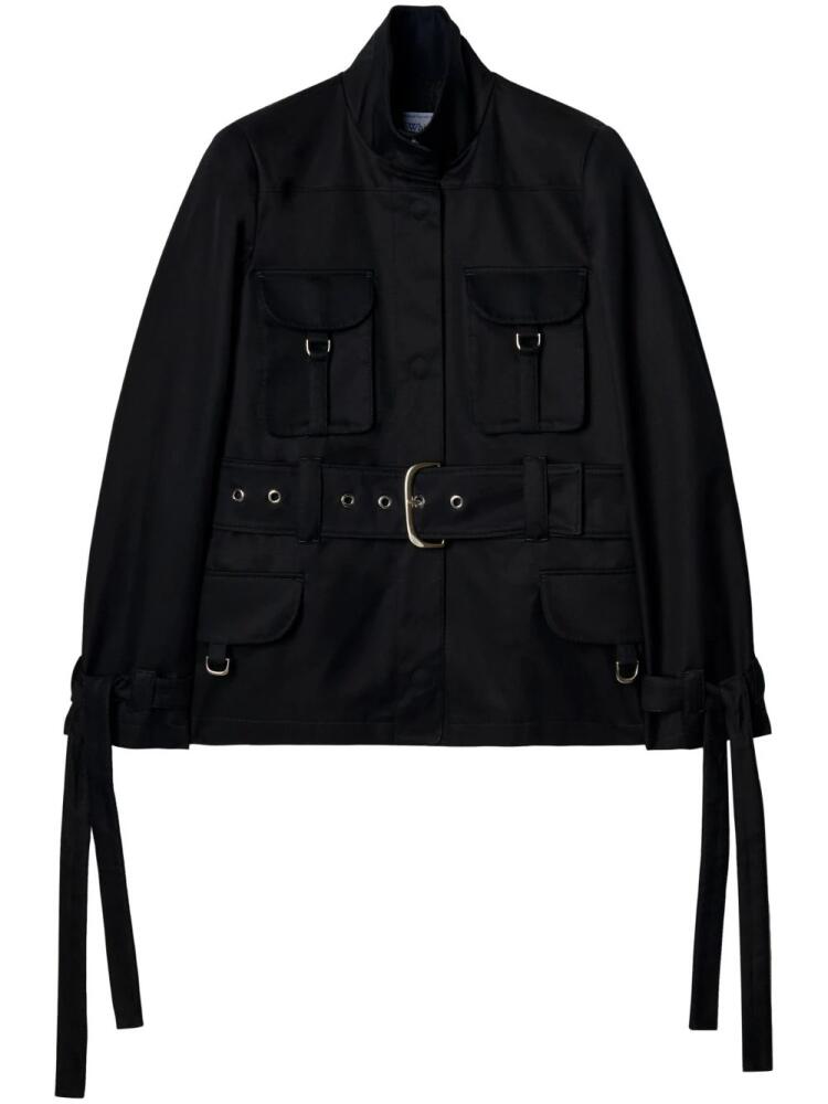 Off-White belted-waist jacket - Black Cover