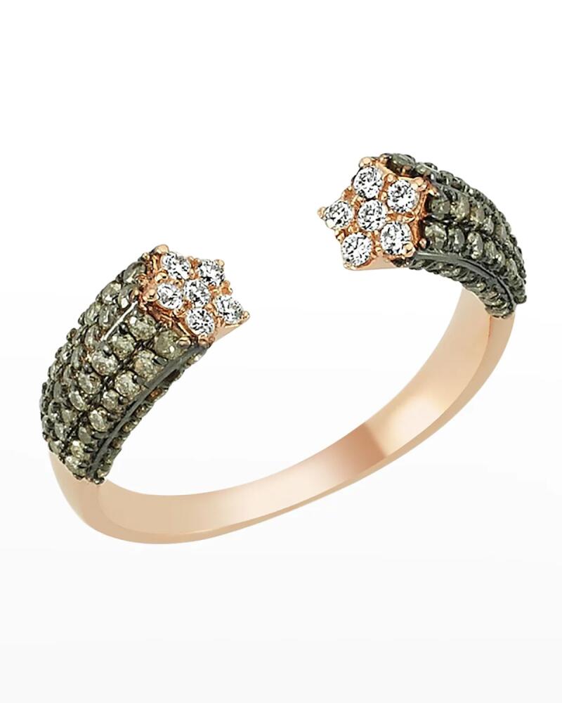 BeeGoddess Sirius Two-Tone Diamond Ring Cover