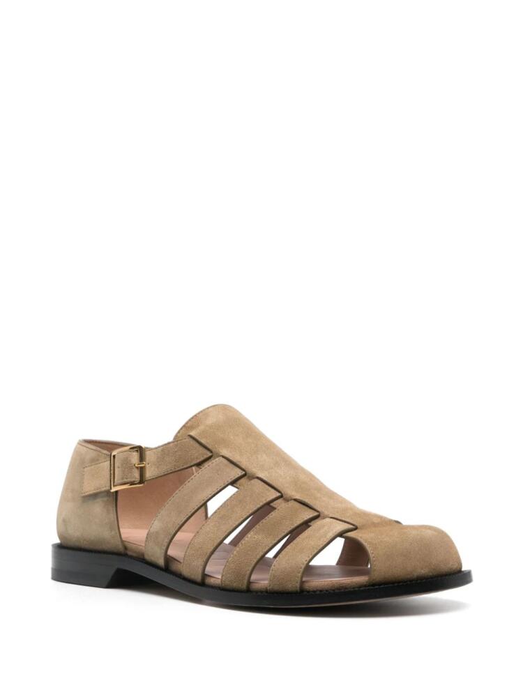 LOEWE Campo sandals - Brown Cover