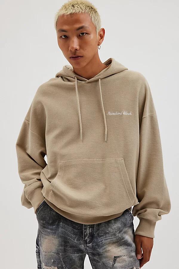 Standard Cloth Foundation Reverse Terry Hoodie Sweatshirt in Cream Cover