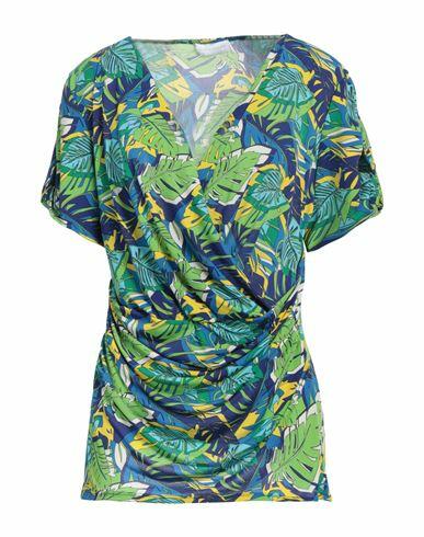 Diana Gallesi Woman Top Light green Polyester, Elastane Cover