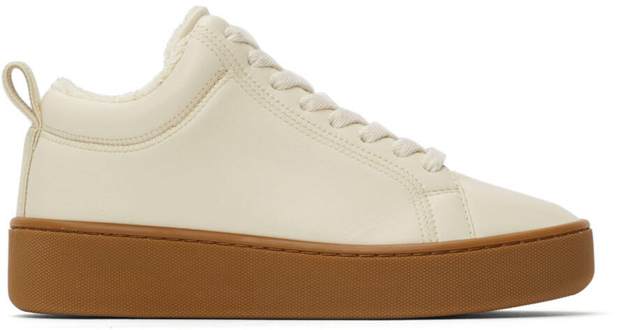 Bottega Veneta Off-White 'The Quilt' Low Sneakers Cover