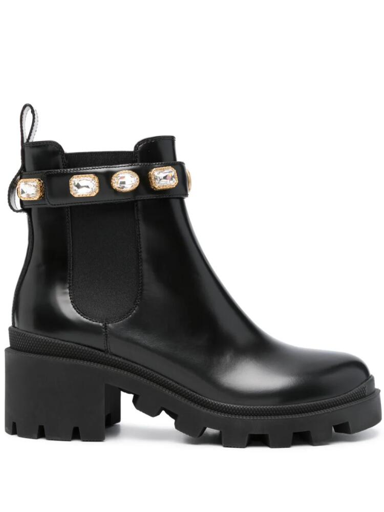 Gucci Double G 60mm ankle boots - Black Cover