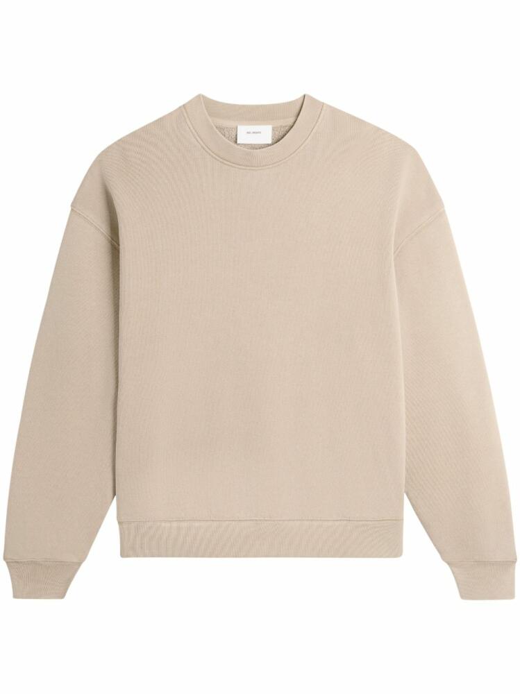 Axel Arigato Typo cotton sweatshirt - Neutrals Cover