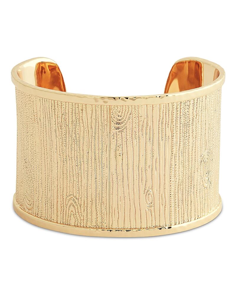 Anabel Aram Enchanted Forest Bark Cuff Bracelet in 18K Gold Plated Cover