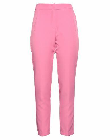 Kontatto Woman Pants Pink Polyester, Elastane Cover