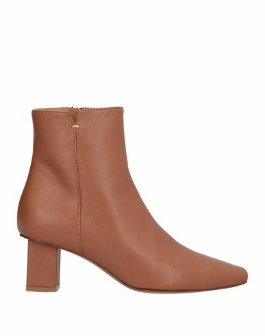 Roberto Festa Woman Ankle boots Tan Leather Cover