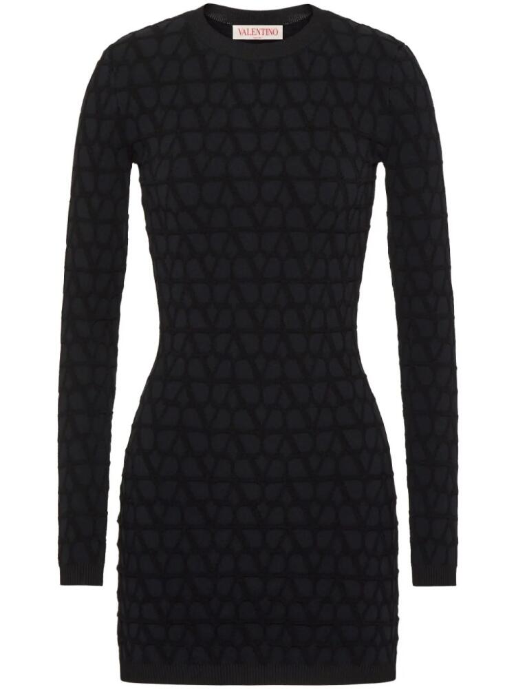 Valentino Garavani Toile Iconographe mini dress - Black Cover