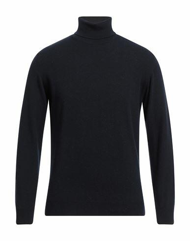 Herman & Sons Man Turtleneck Midnight blue Wool, Cashmere Cover