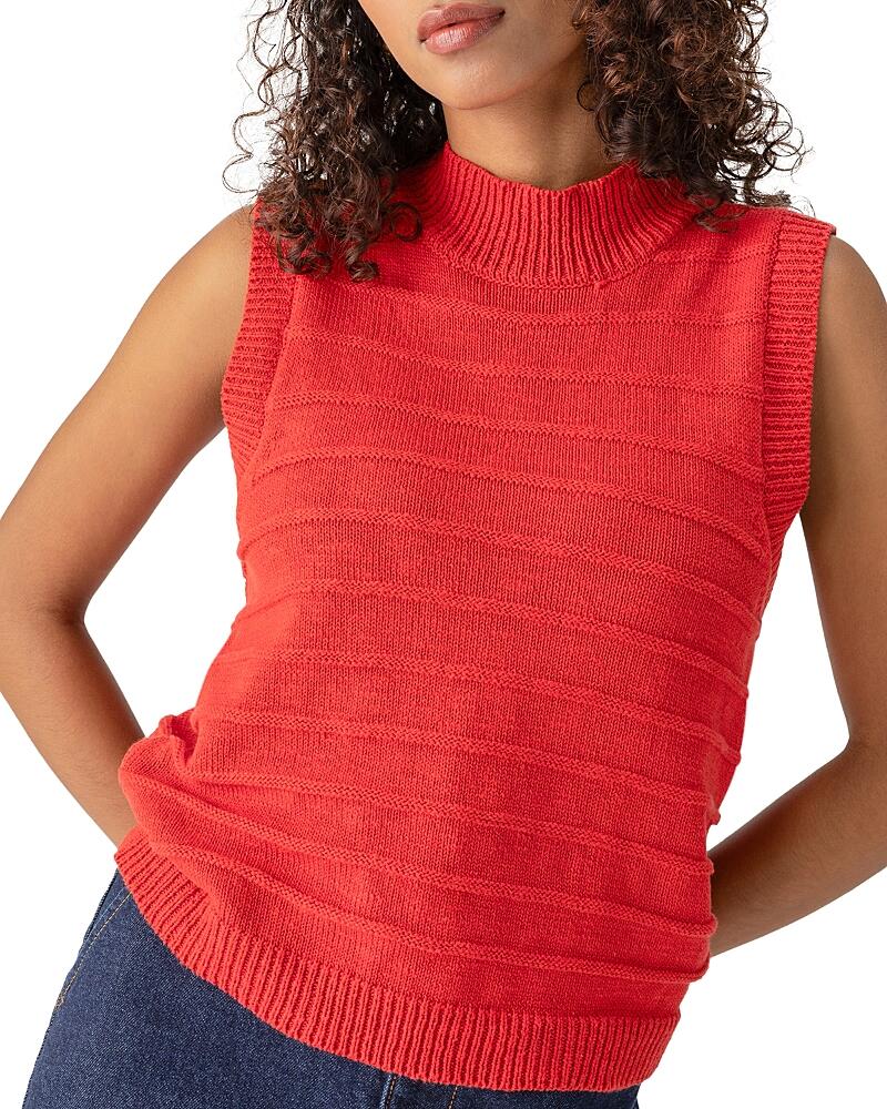 Sanctuary Life Is Easy Mock Neck Sweater Cover