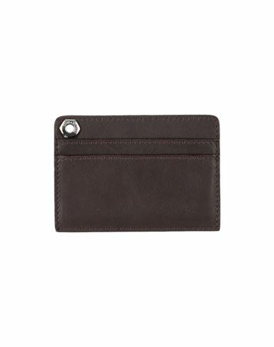 Zadig & voltaire Man Document holder Dark brown Bovine leather Cover