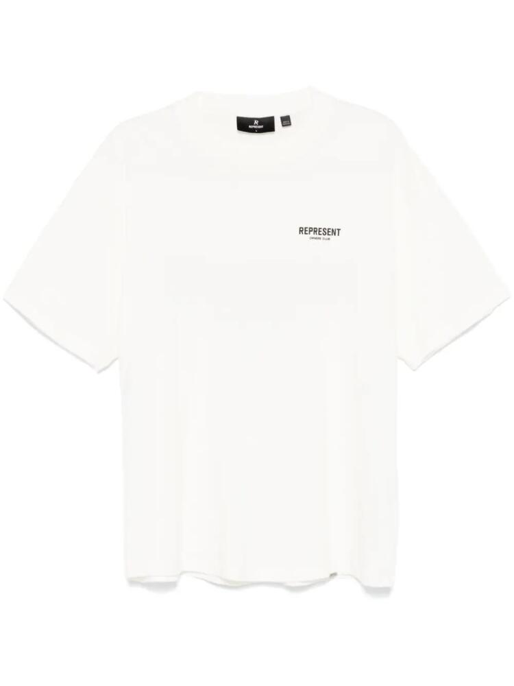 Represent Owners Club T-shirt - White Cover